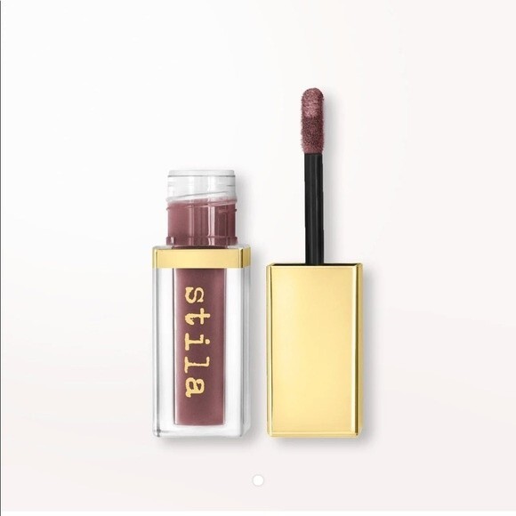 Stila New Suede Shade Long Wearing Buildable Liquid Eyeshadow Midnight Espresso - Picture 1 of 3